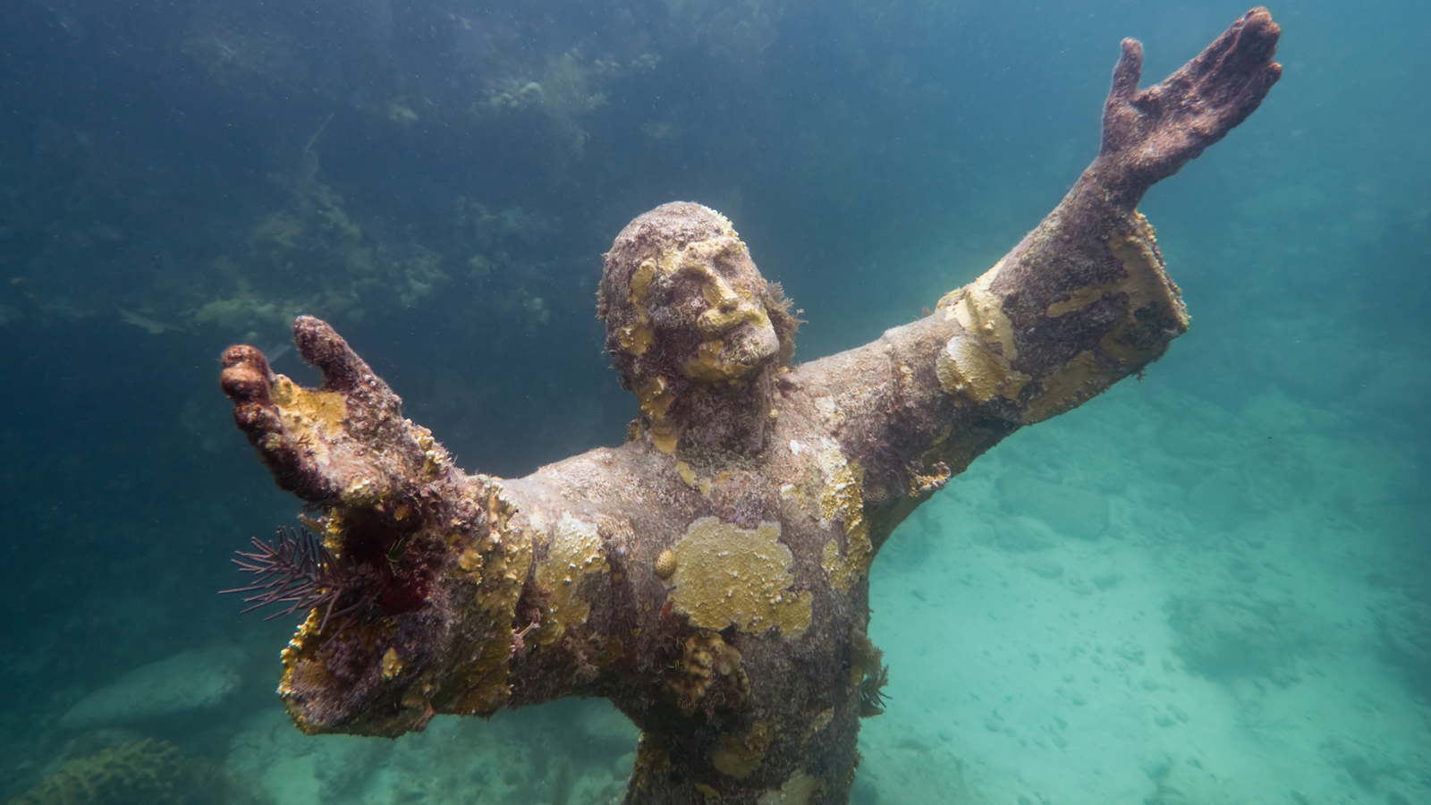 Christ Of The Abyss - John Pennekamp Coral Reef State Park